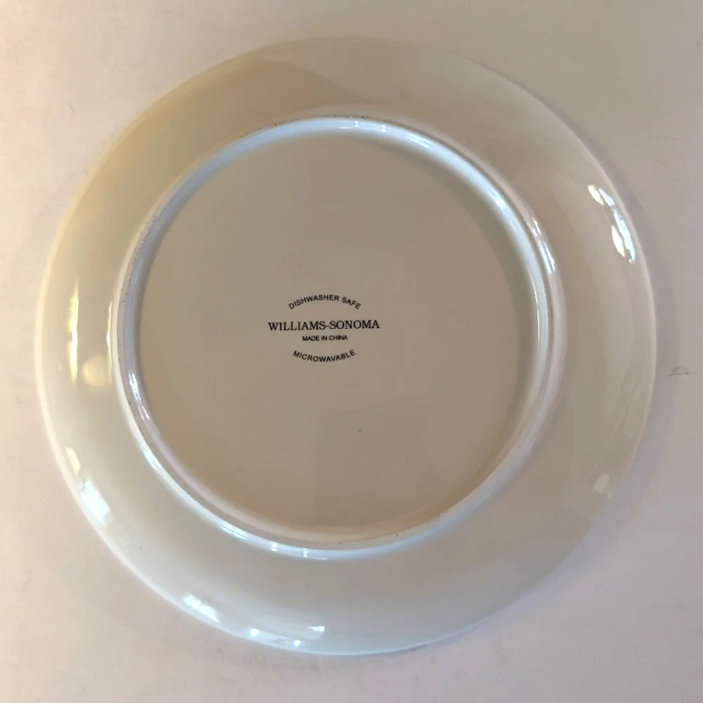 Williams-Sonoma, 11th day of Christmas replacement salad/ dessert plate